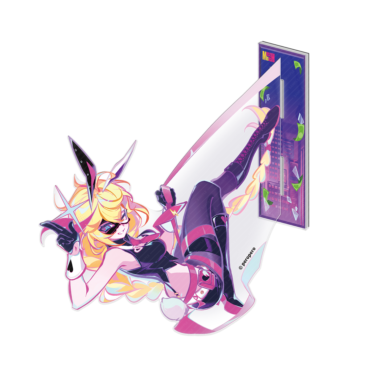 【pre-sale】MuseDash - Phantom Thief Rin - Acrylic Magnet - Victory Scene