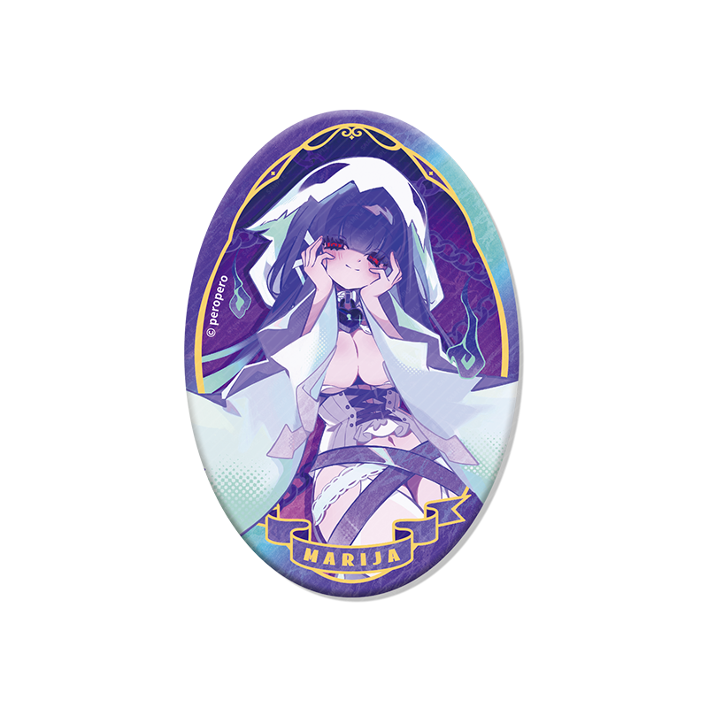 【pre-sale】Muse Dash Ghost Marija Oval Badge