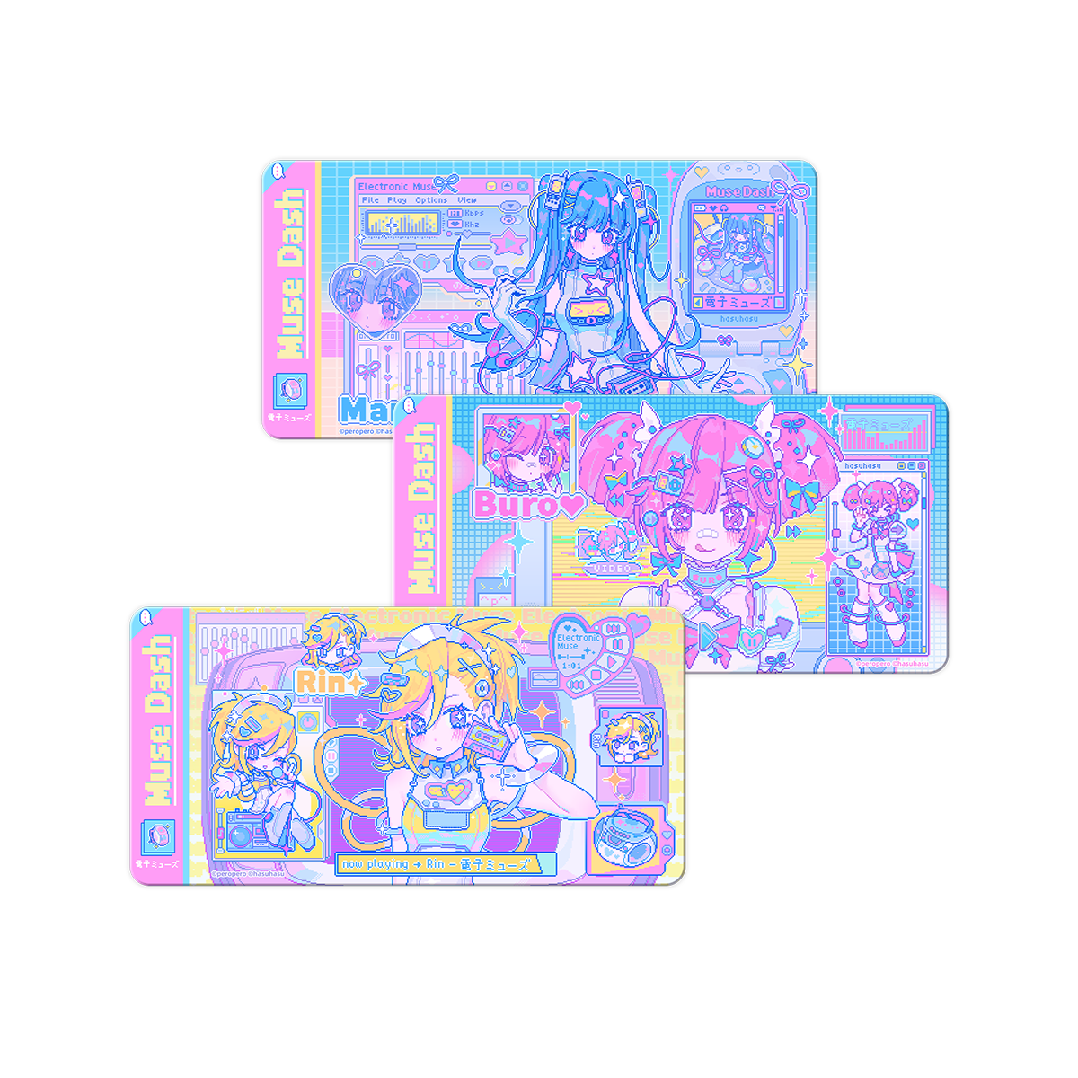 Pre-Sale】Muse Dash | Electronic Muse | mouse pads – hasuhasugoods Pre-Sale】Muse Dash | Electronic Muse | mouse pads – hasuhasugoods