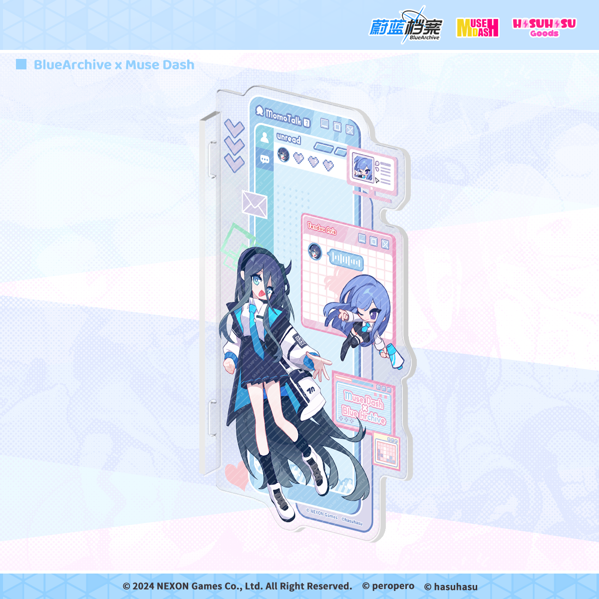 【先行販売】Muse Dash | ブルーアーカイブ|アクリルスタンド