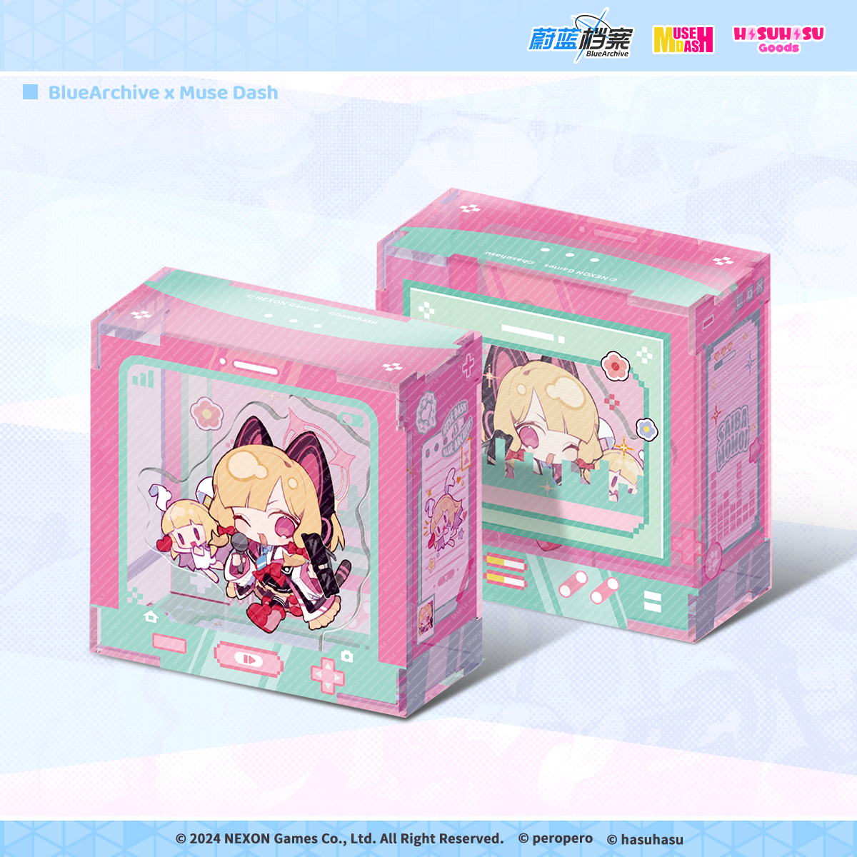 【先行販売】Muse Dash | ブルーアーカイブ|アクリルスタッキングケース