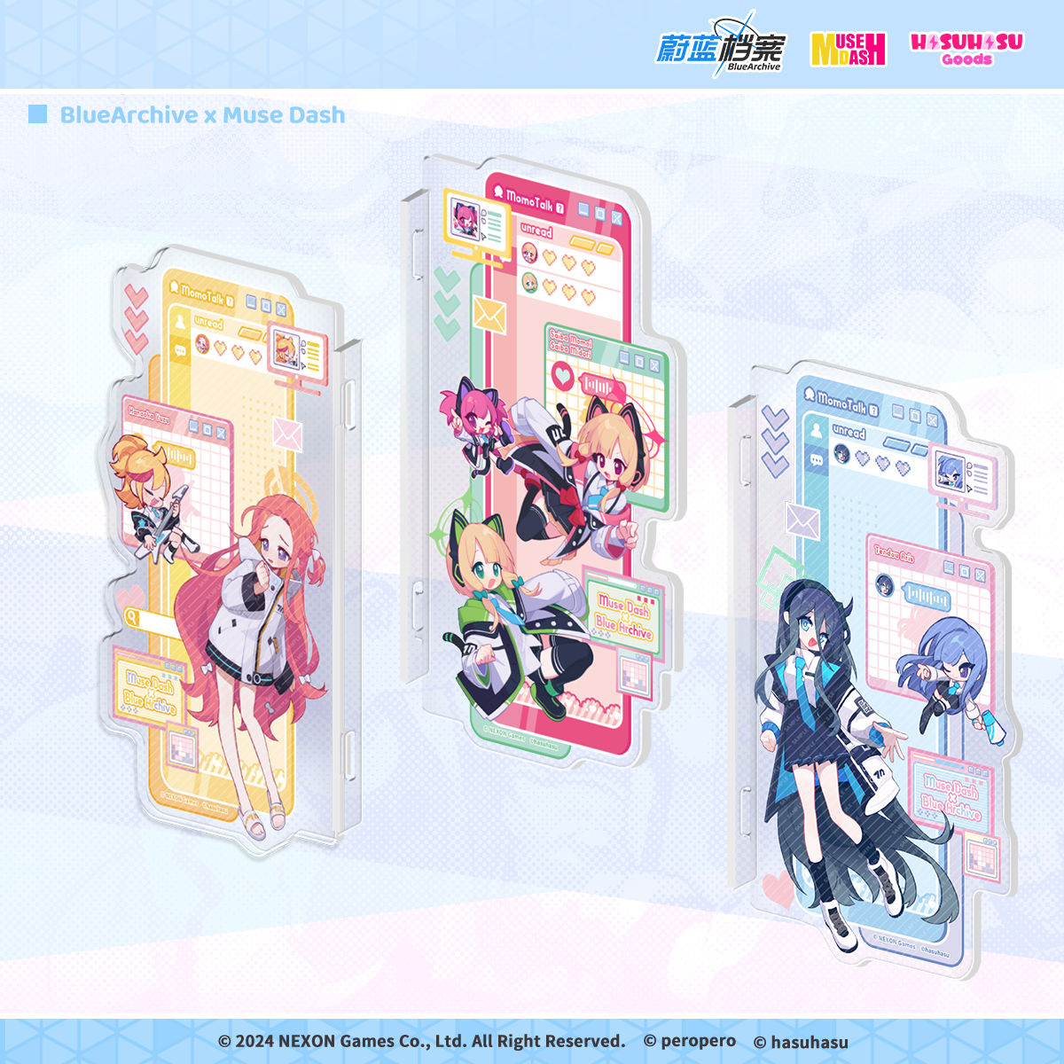 【先行販売】Muse Dash | ブルーアーカイブ|アクリルスタンド