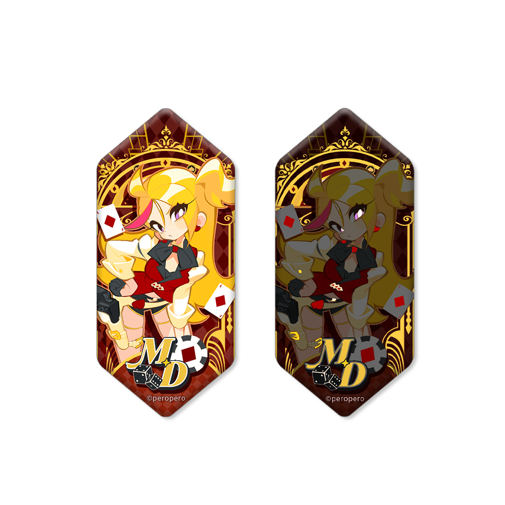 Mush Dash| Gambler's Tricks| Reflective Badge