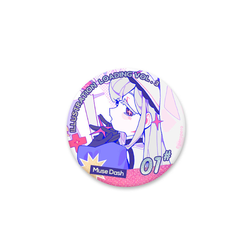 Muse Dash illus loading vol.3 Laser Badge