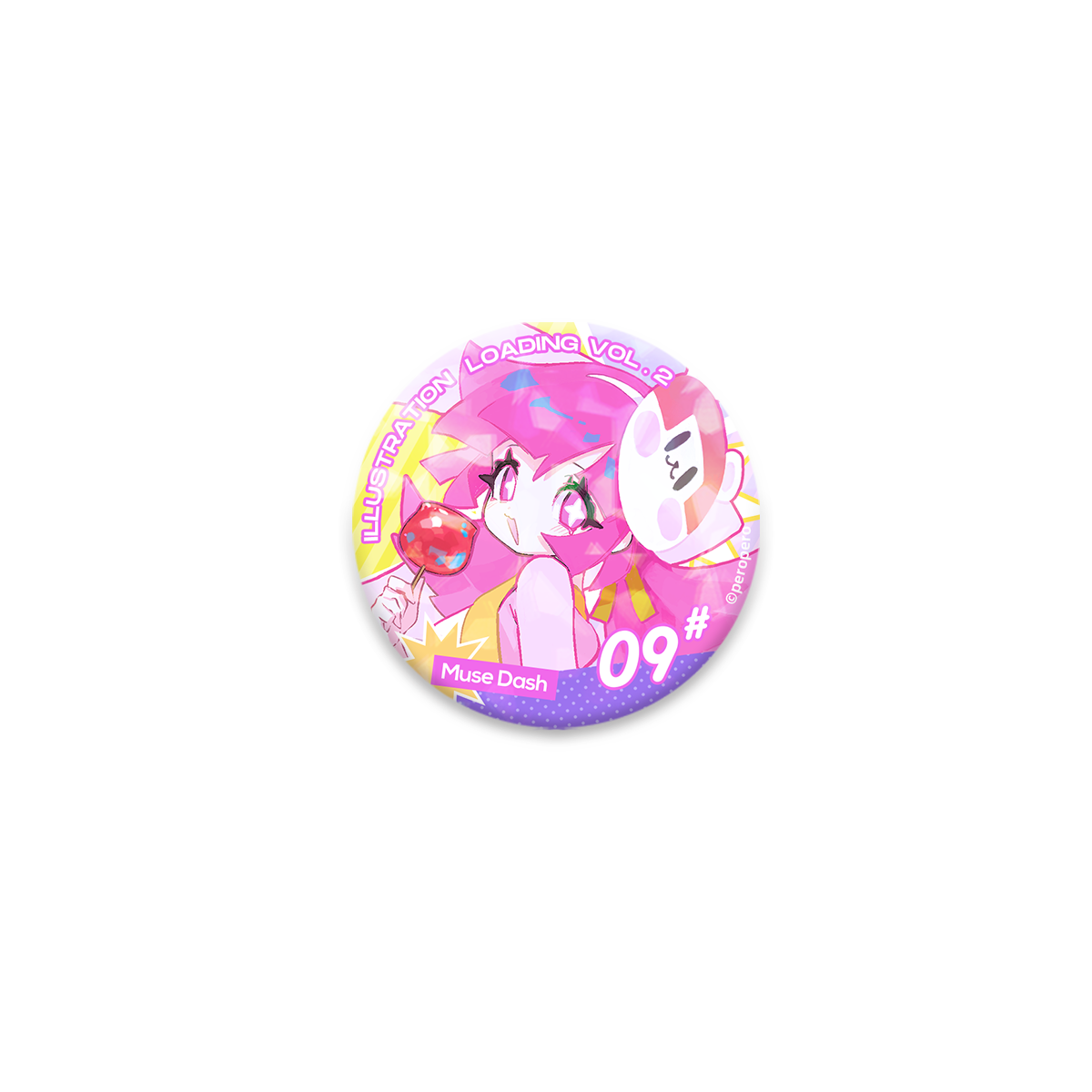 Muse Dash illus loaading vol.2 Laser Badge