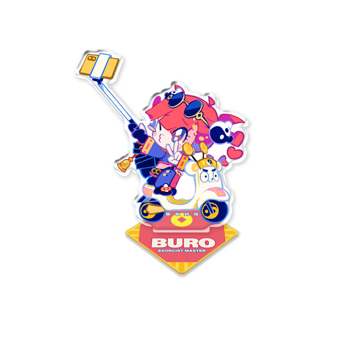 Muse Dash Exorcist Master Buro Cute Standee