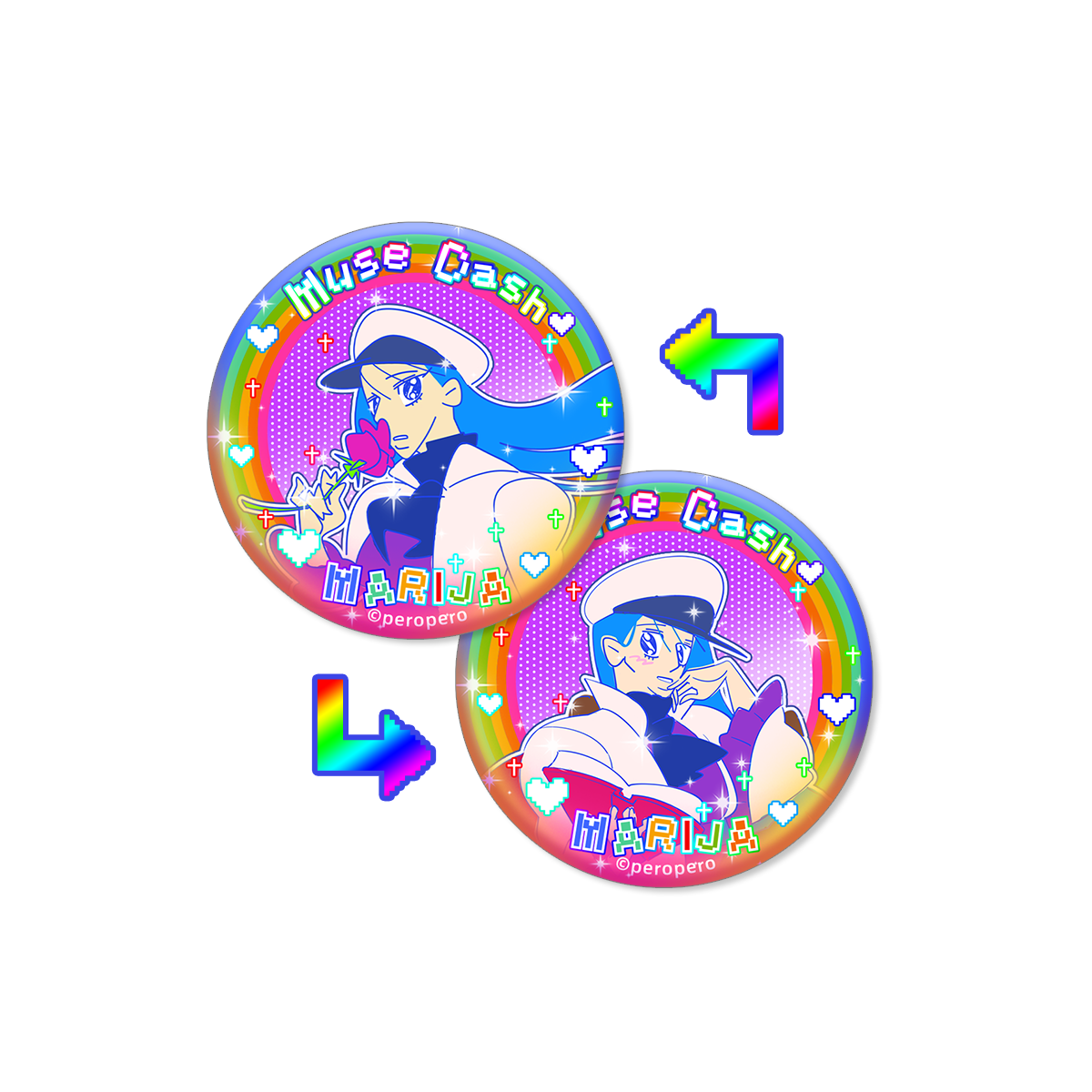 Mush Dash | Legends of Muse Warriors | Raster badges
