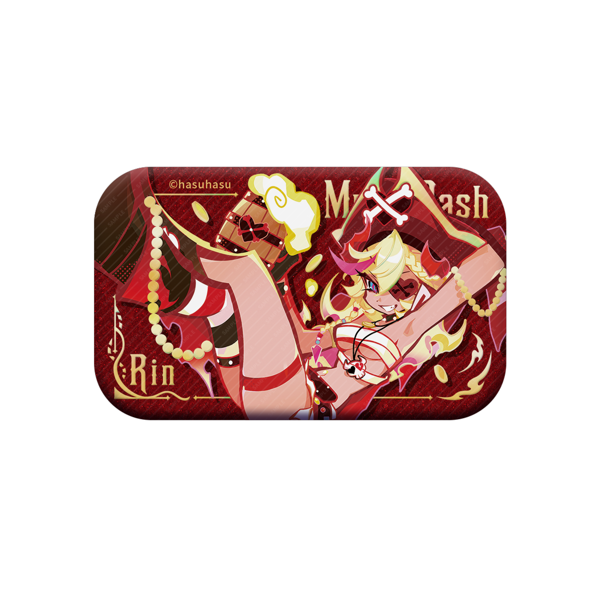 Muse Dash Flametide Pirate Rin Badge - Rhyme Perception - Flametide Pirate Rin
