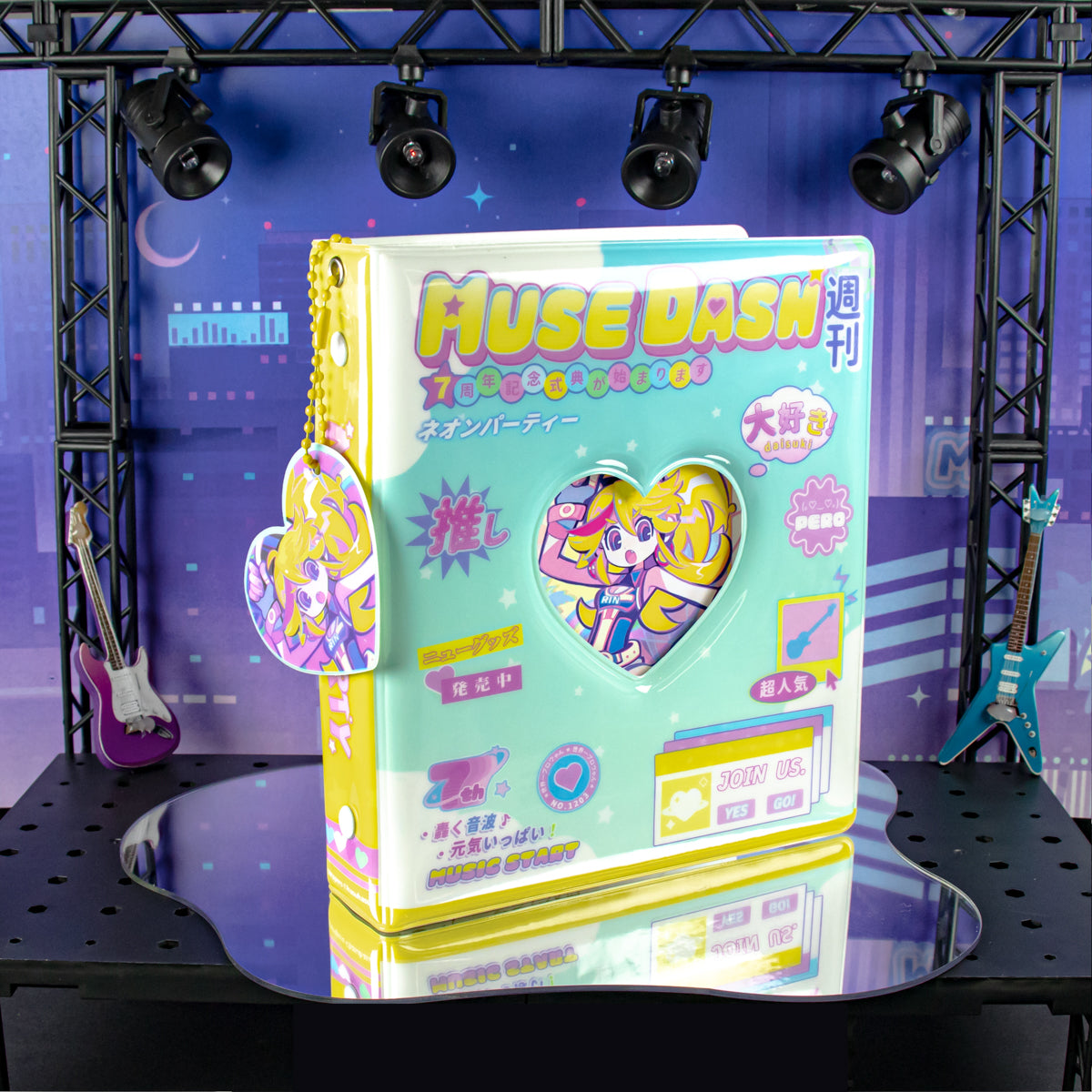 Muse Dash Neon Party 2-pocket Refillable Card Album