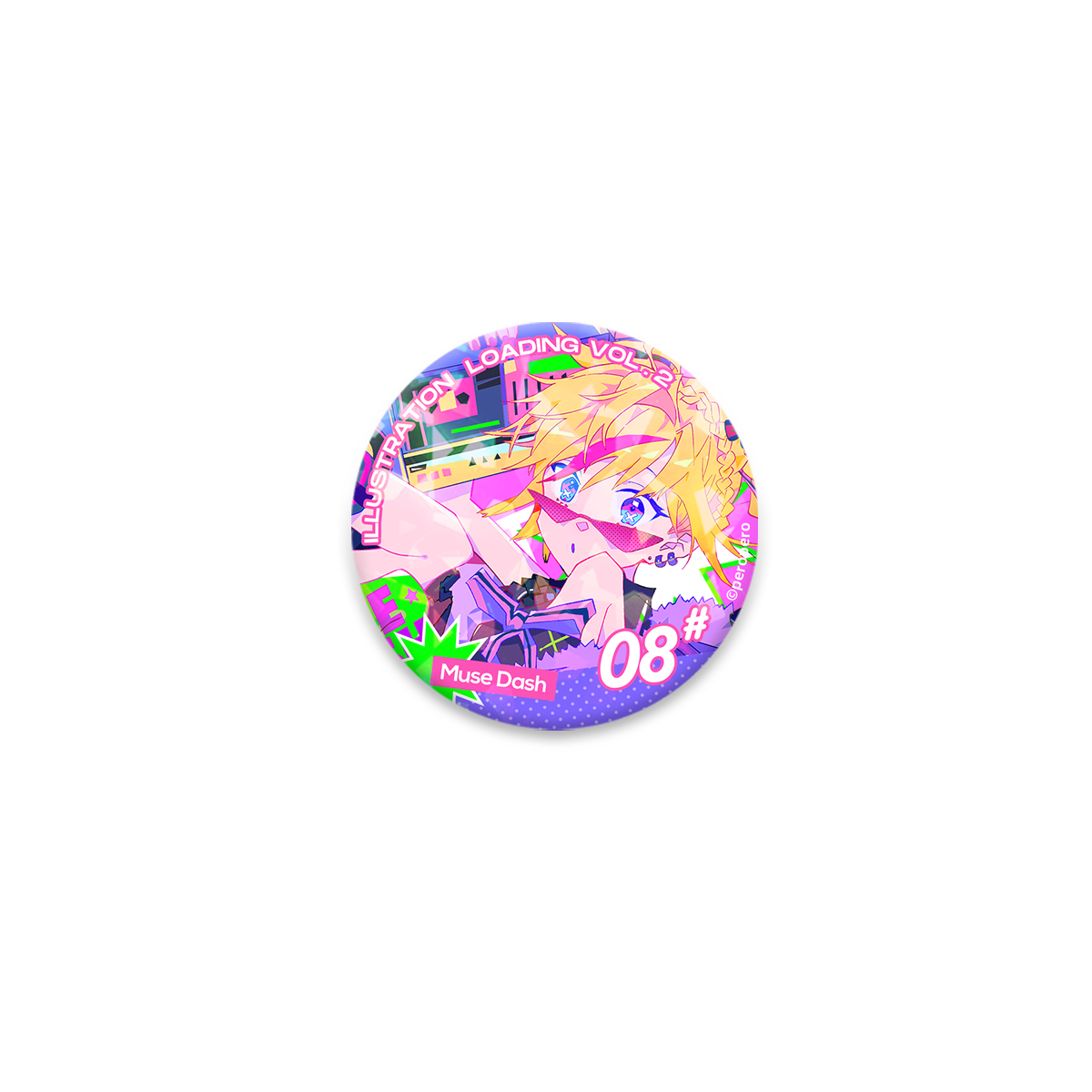 Muse Dash illus loaading vol.2 Laser Badge