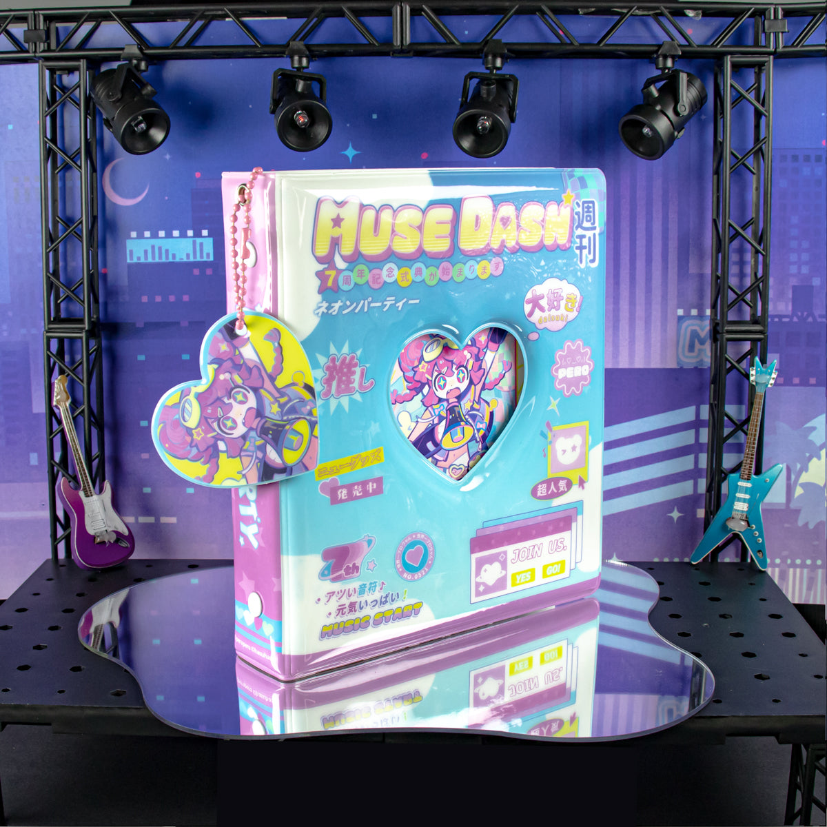 Muse Dash Neon Party 2-pocket Refillable Card Album