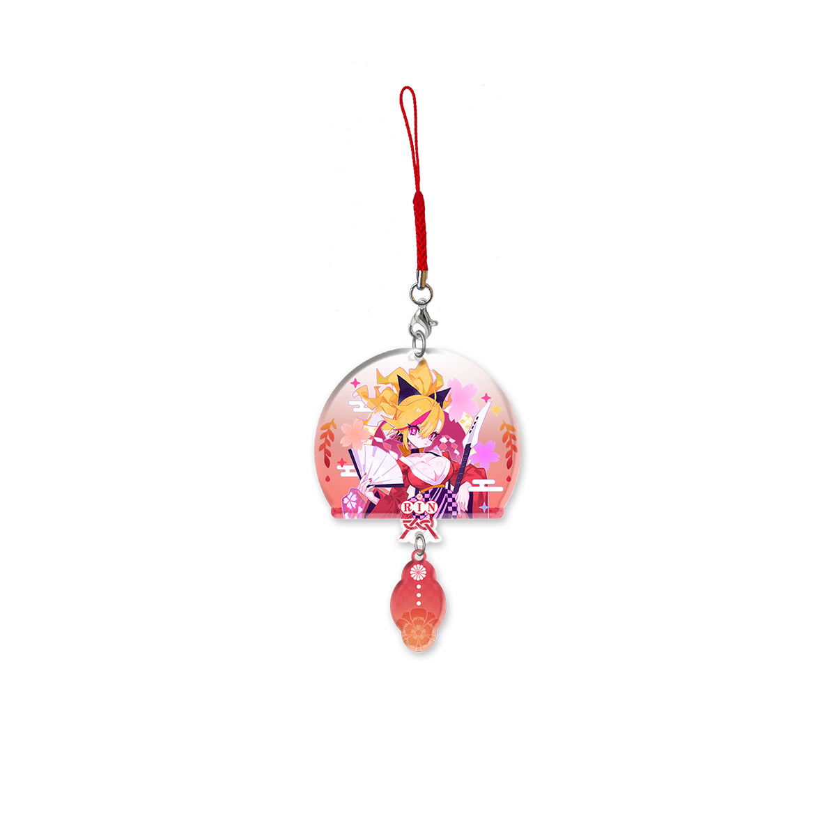 Muse Dash Acrylic Wind Chimes Keychain Kimono ver.
