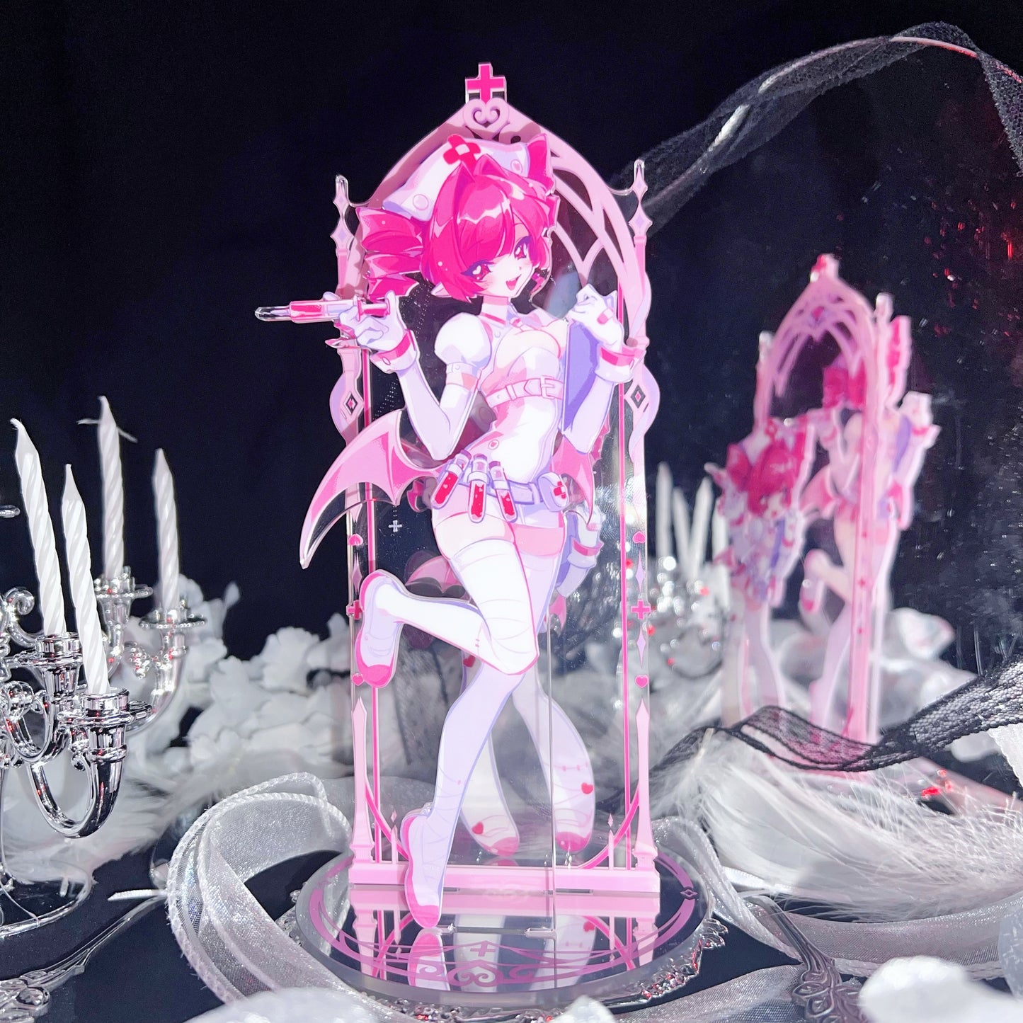 Muse Dash Nocturne Bloodheir Buro Multi-layer Character Standee