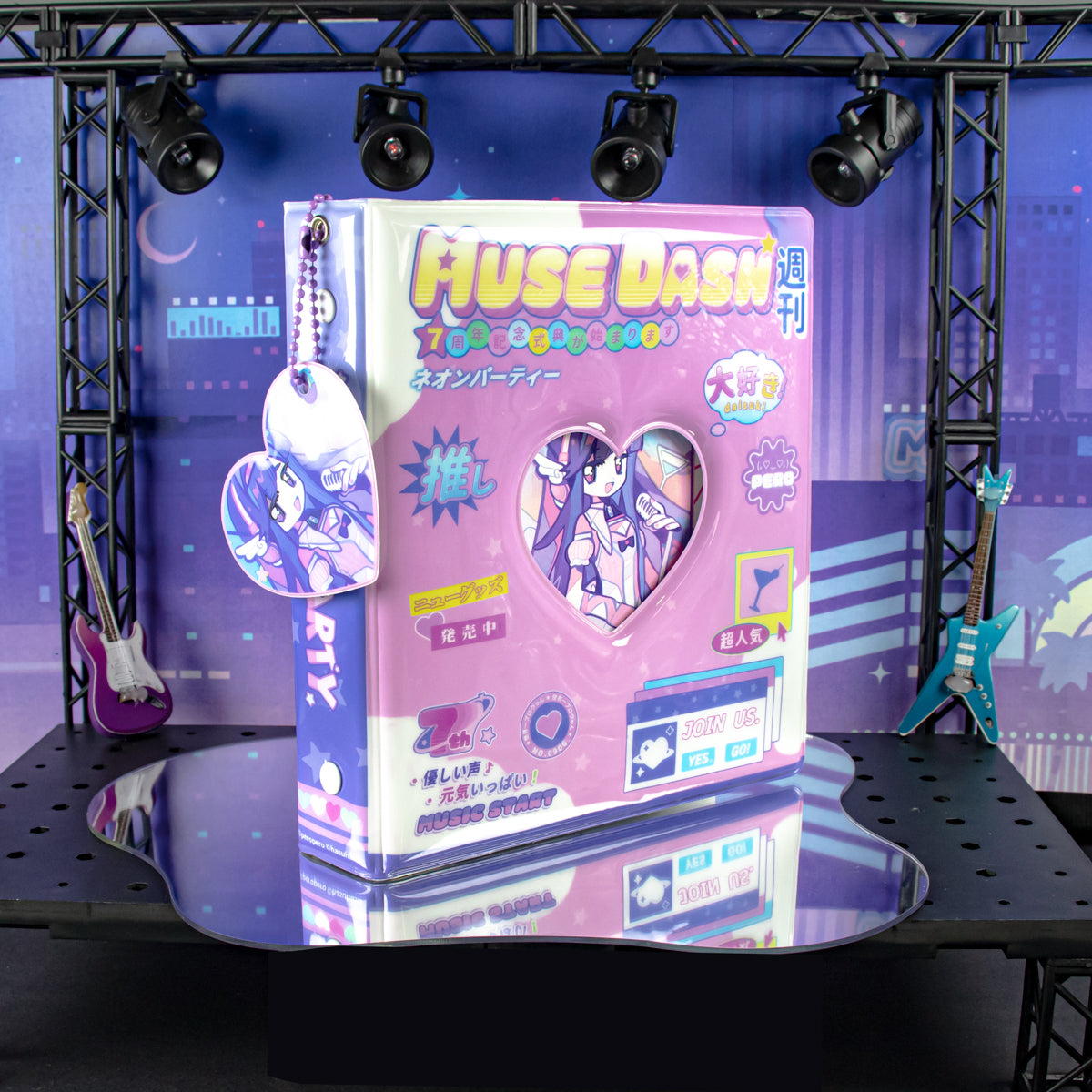 Muse Dash Neon Party 2-pocket Refillable Card Album