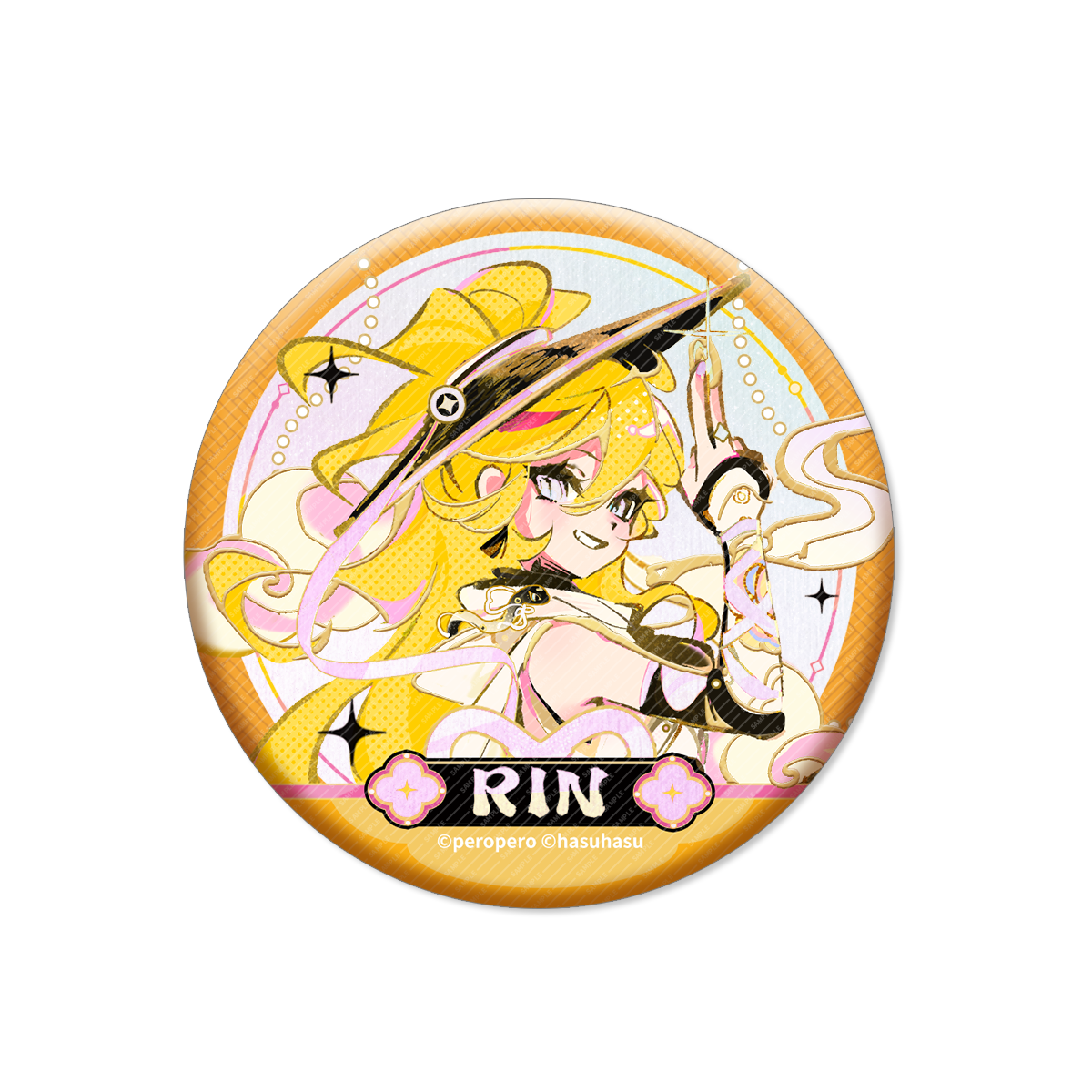 【 pre-sale 】Muse Dash-FengYaSongSpring-Embossed Hot Stamping Badge