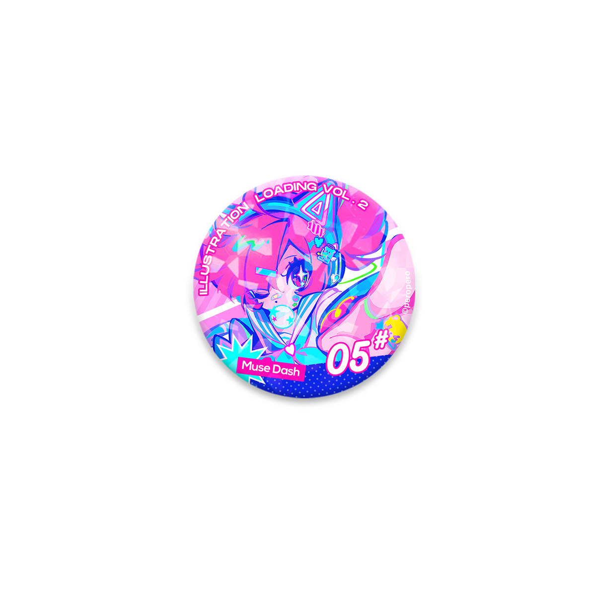 Muse Dash illus loaading vol.2 Laser Badge