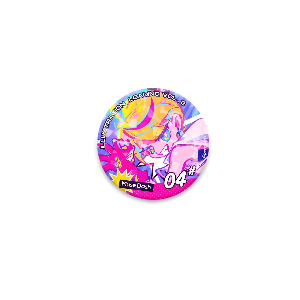 Muse Dash illus loaading vol.2 Laser Badge