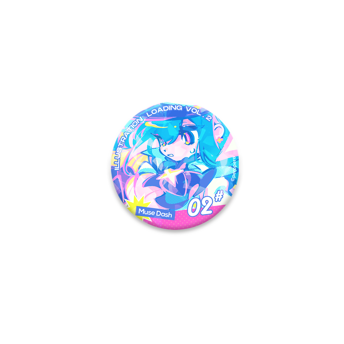 Muse Dash illus loaading vol.2 Laser Badge