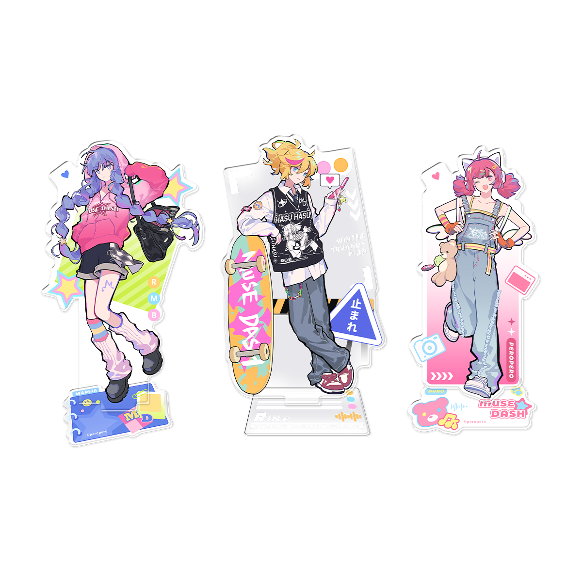 "Muse Dash" Winter Truancy Plan Acrylic Standee