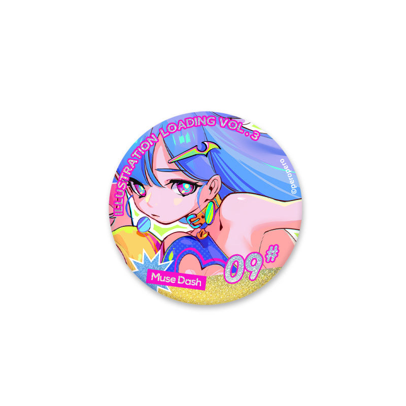 Muse Dash illus loading vol.3 Laser Badge
