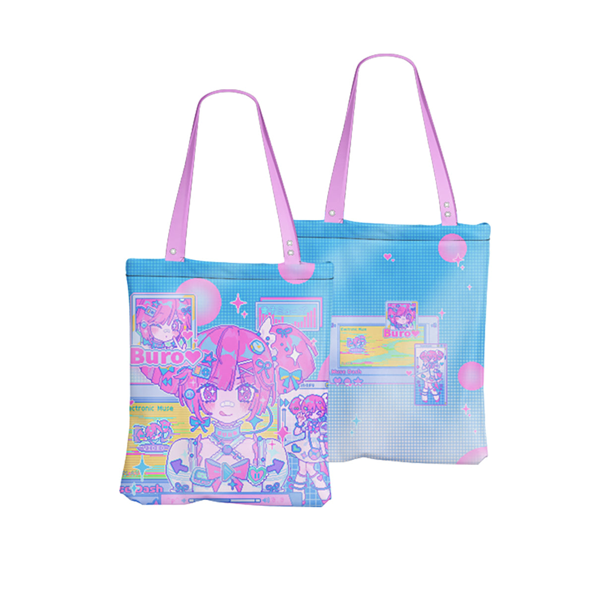 【Pre-Sale】Muse Dash | Electronic Muse | Satin Tote Bag