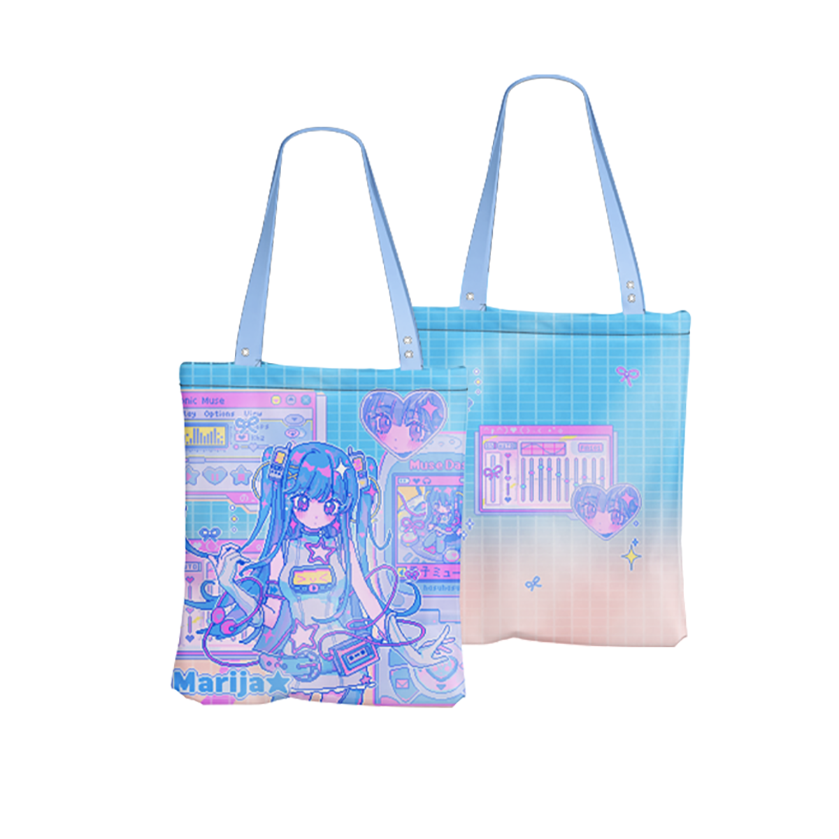 【Pre-Sale】Muse Dash | Electronic Muse | Satin Tote Bag