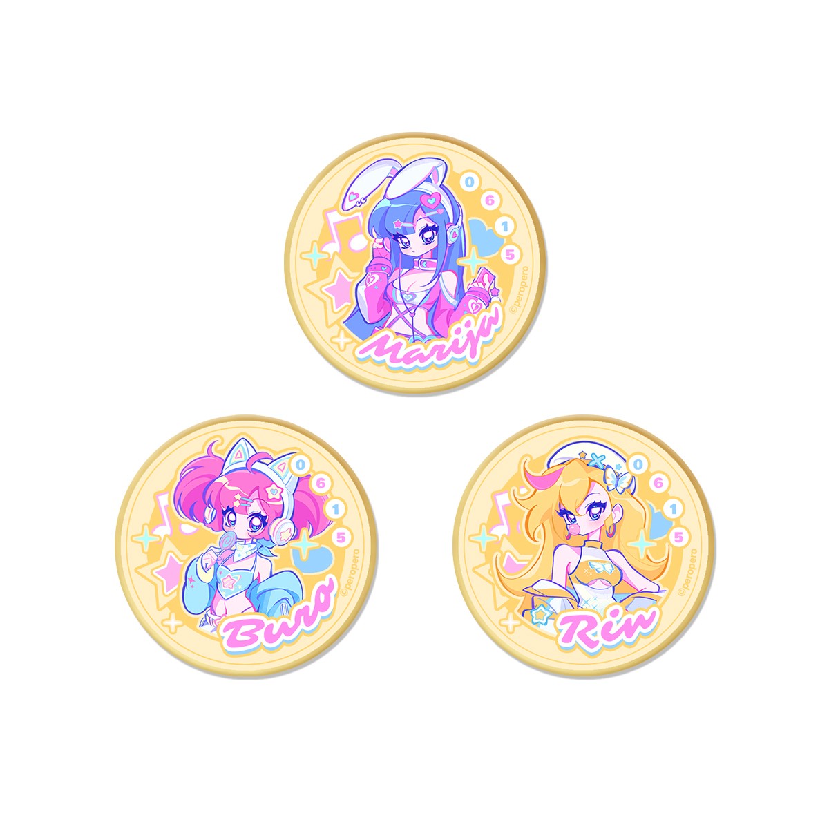 Muse Dash Y2K Style Commemorative Coin
