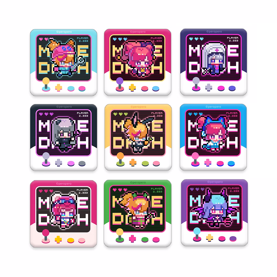 Muse Dash Pixel Dimension PU Leather Badge