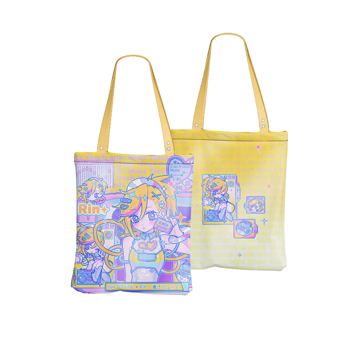 【Pre-Sale】Muse Dash | Electronic Muse | Satin Tote Bag