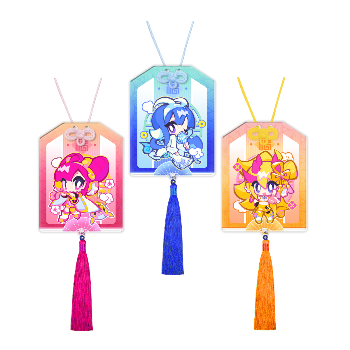 Mush Dash | Year of the Dragon | Omamori pendant