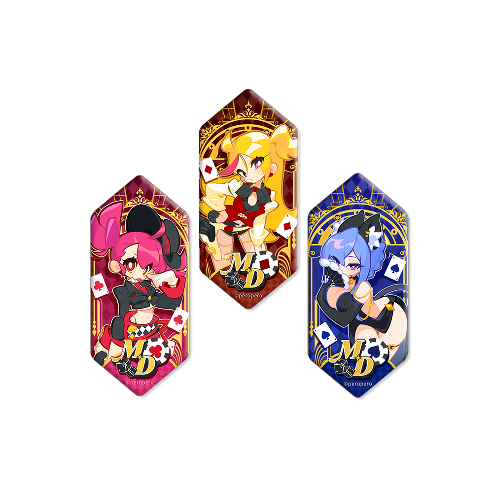 Mush Dash| Gambler's Tricks| Reflective Badge