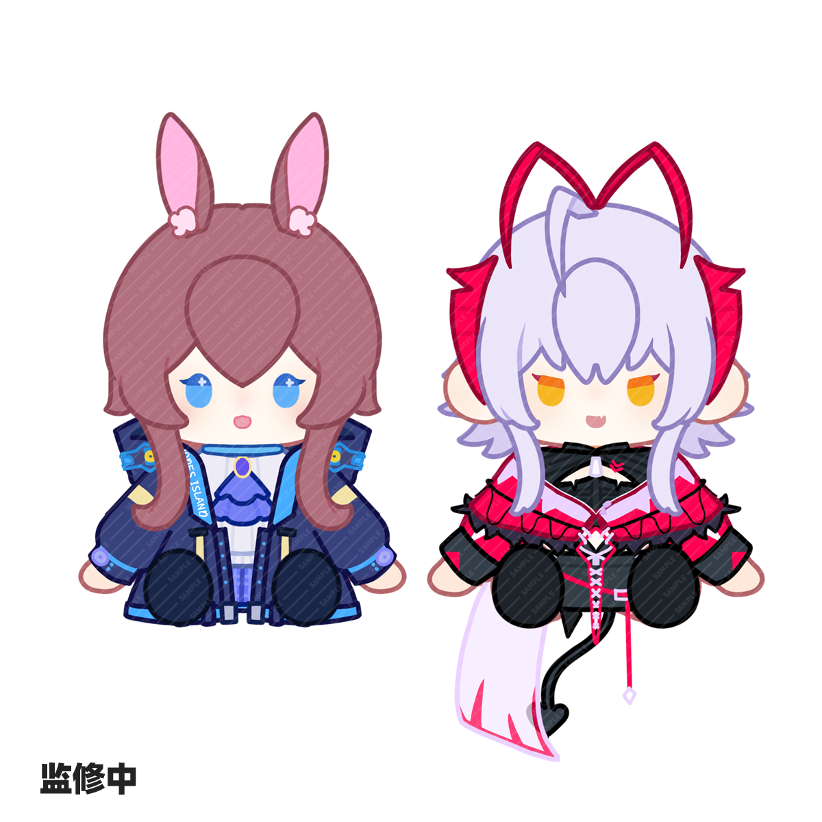 【 pre-sale 】Arknights X Muse dash Sitting Doll Figures