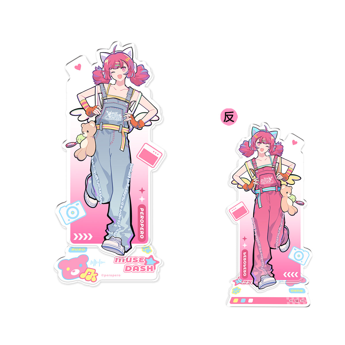 "Muse Dash" Winter Truancy Plan Acrylic Standee