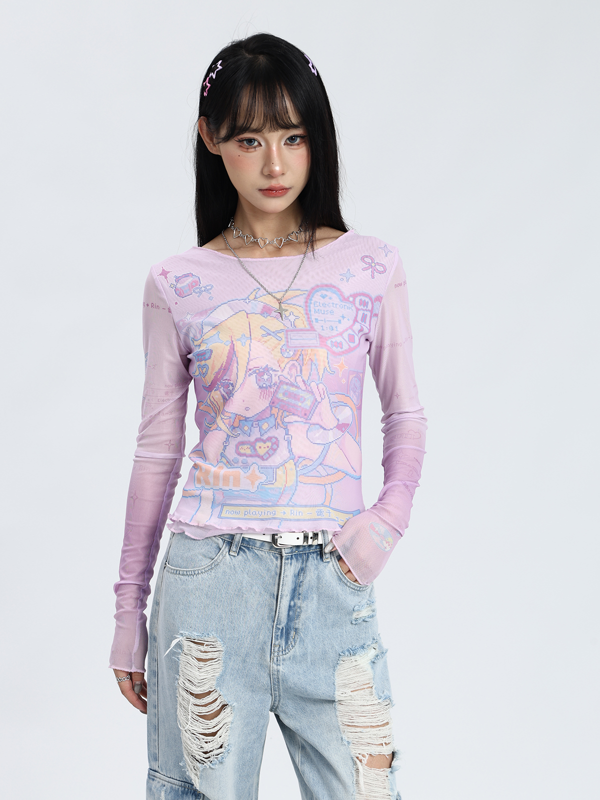 【Pre-Sale】Muse Dash | Electronic Muse | Slim fit tops
