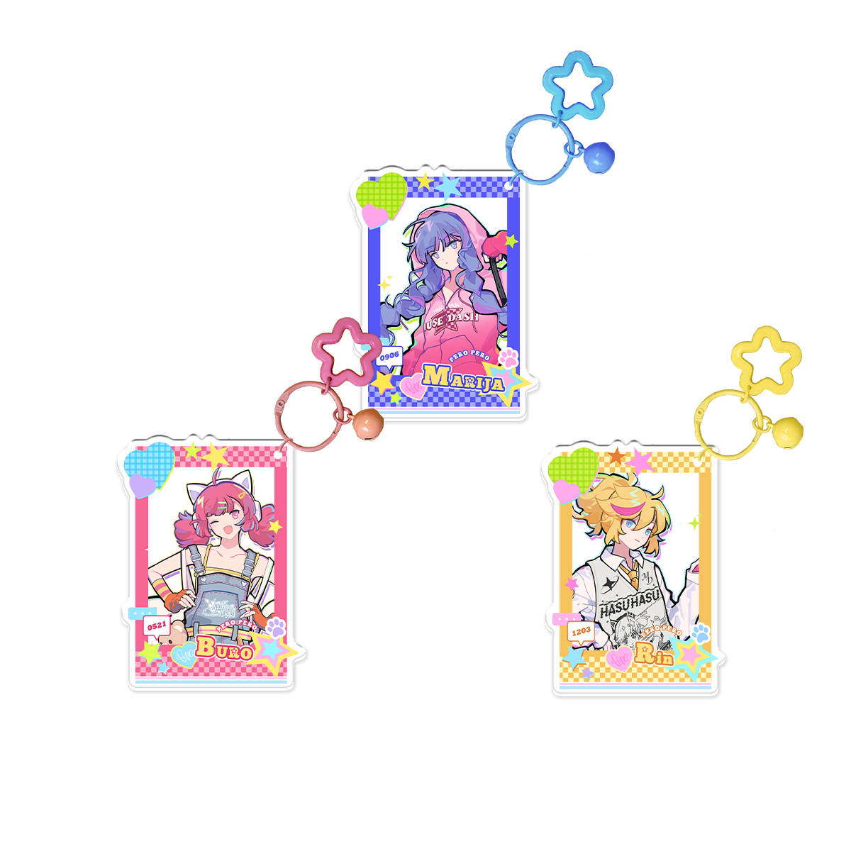 "Muse Dash" Winter Truancy Plan Acrylic Standee Pendant
