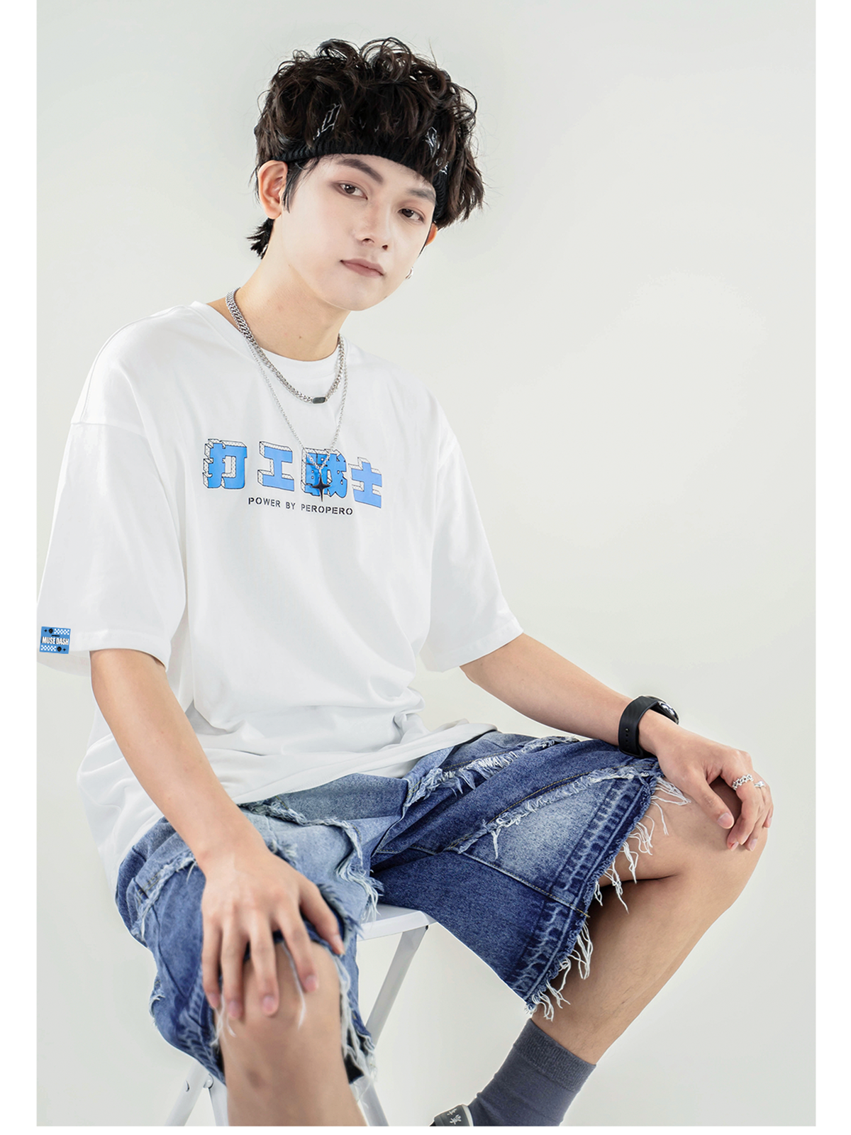 "Muse Dash" Part-Time Warrior Chinese T-shirt