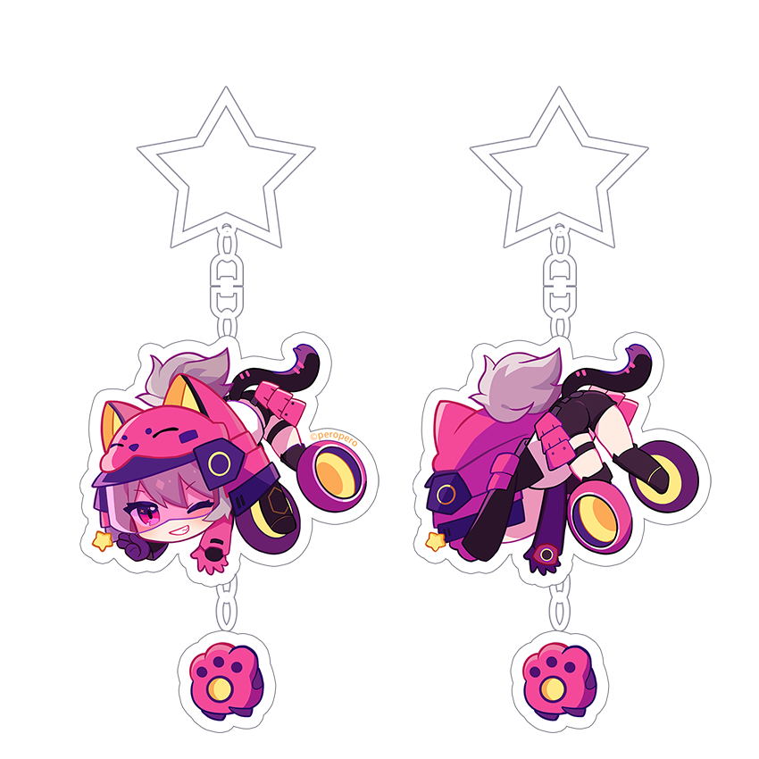 "Muse Dash" Panties Is The Essence Acrylic Pendant