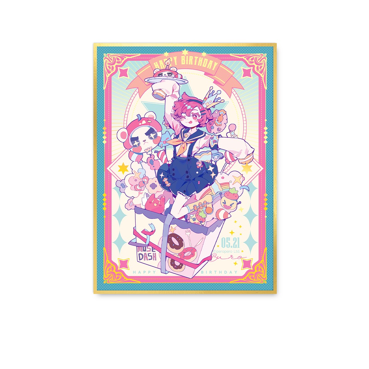 Muse Dash Buro Birthday 2022ver. Art-Pic