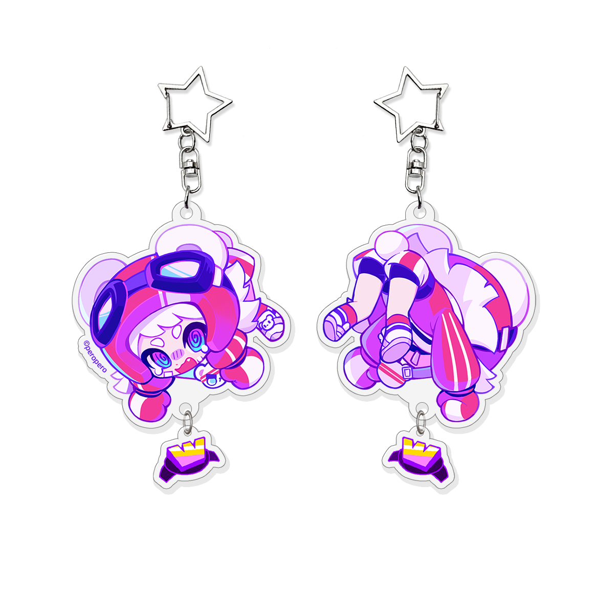 "Muse Dash" Panties Is The Essence Acrylic Pendant