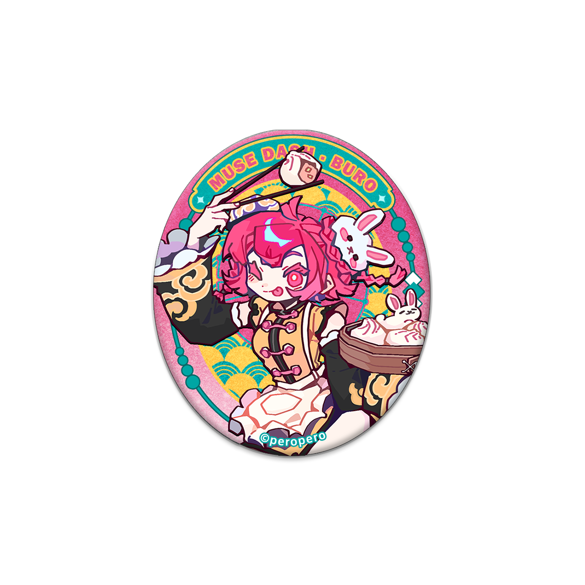 Muse Dash China Dress Badge