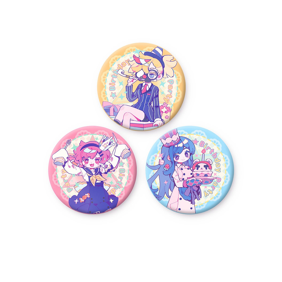 Muse Dash Birthday Party Badge