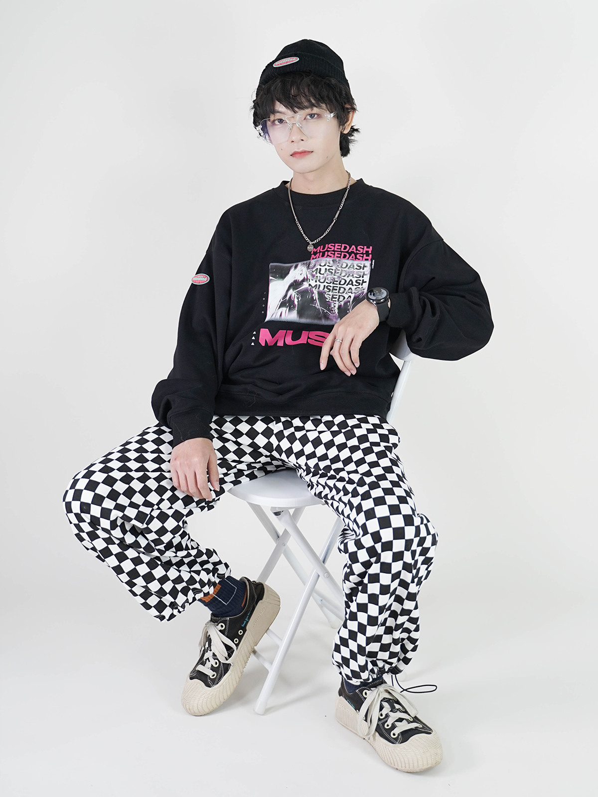 Muse Dash Psychedelic Electro Dizz Marija Sweatshirt