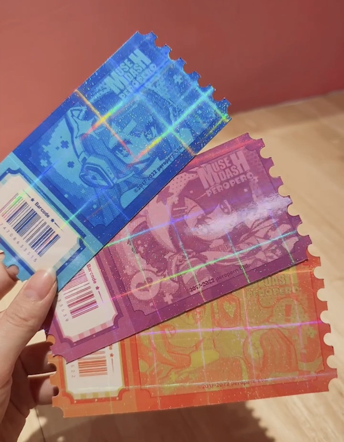 Mutown Laser Ticket Stub