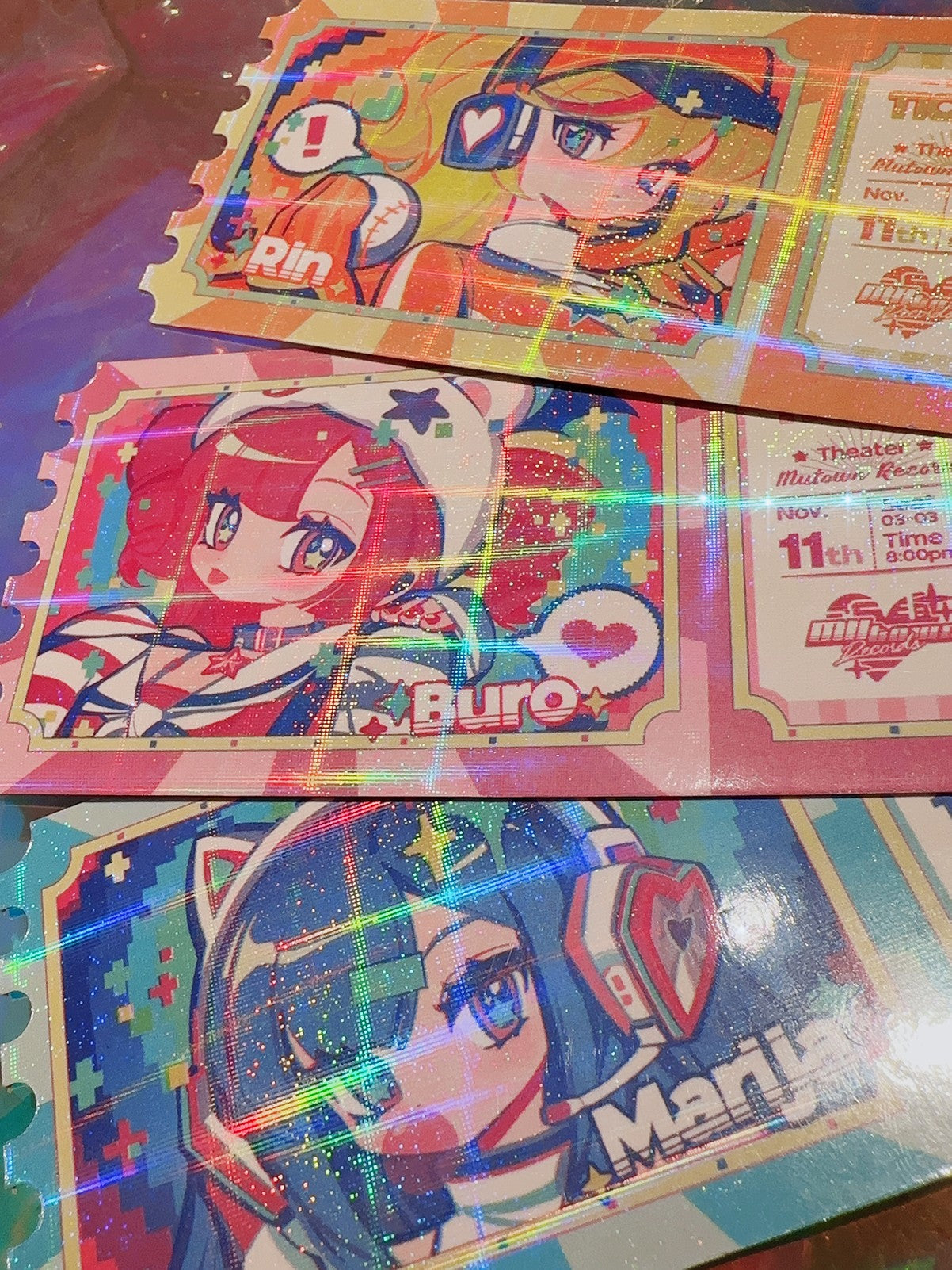 Mutown Laser Ticket Stub