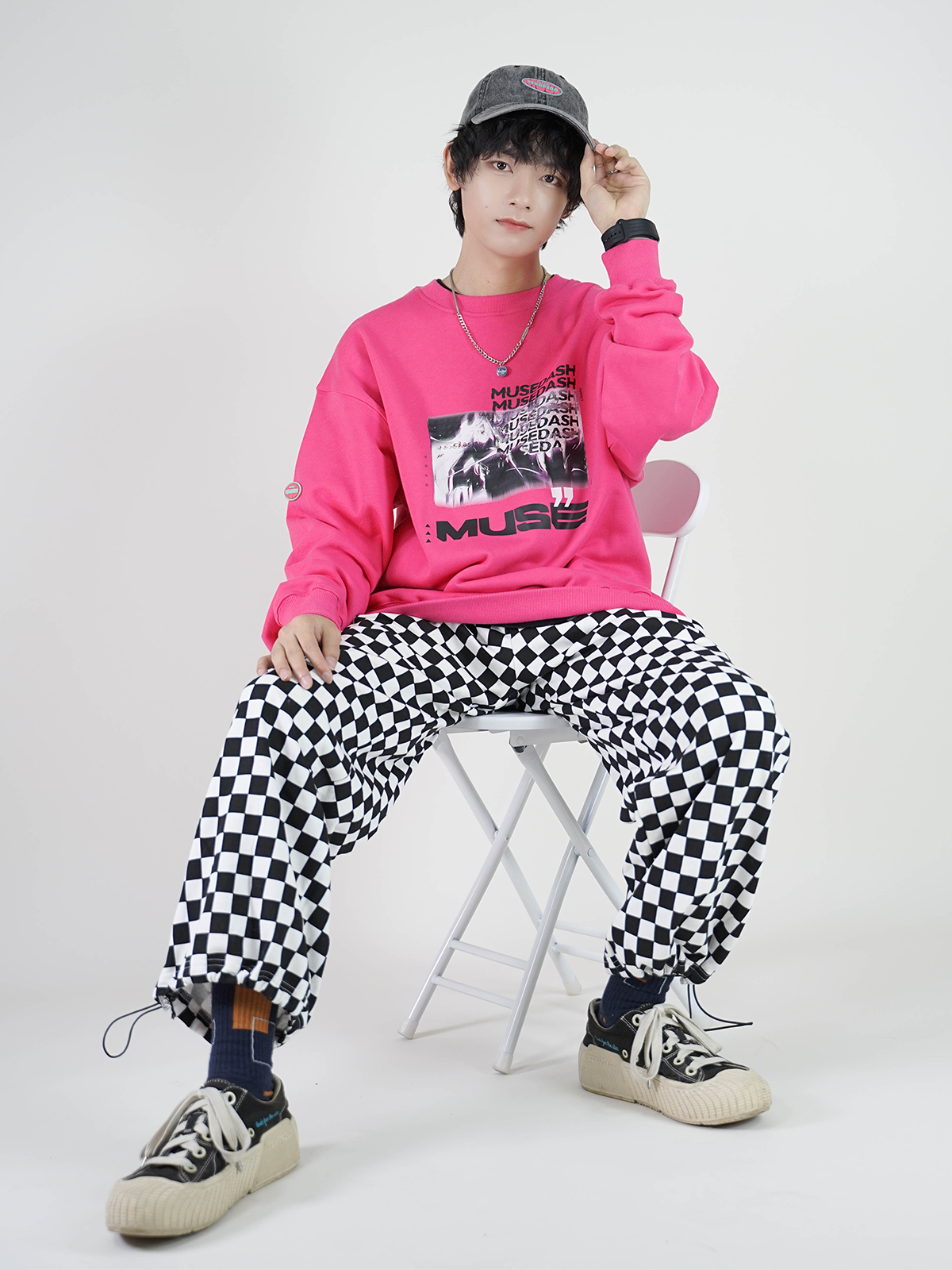 Muse Dash Psychedelic Electro Dizz Marija Sweatshirt