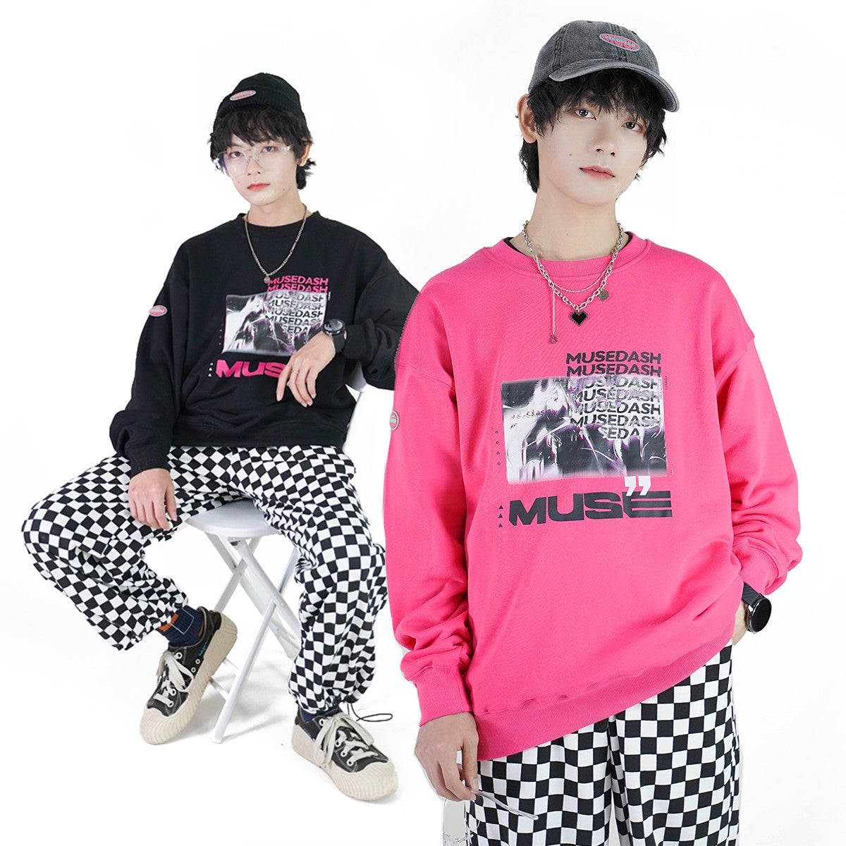 Muse Dash Psychedelic Electro Dizz Marija Sweatshirt