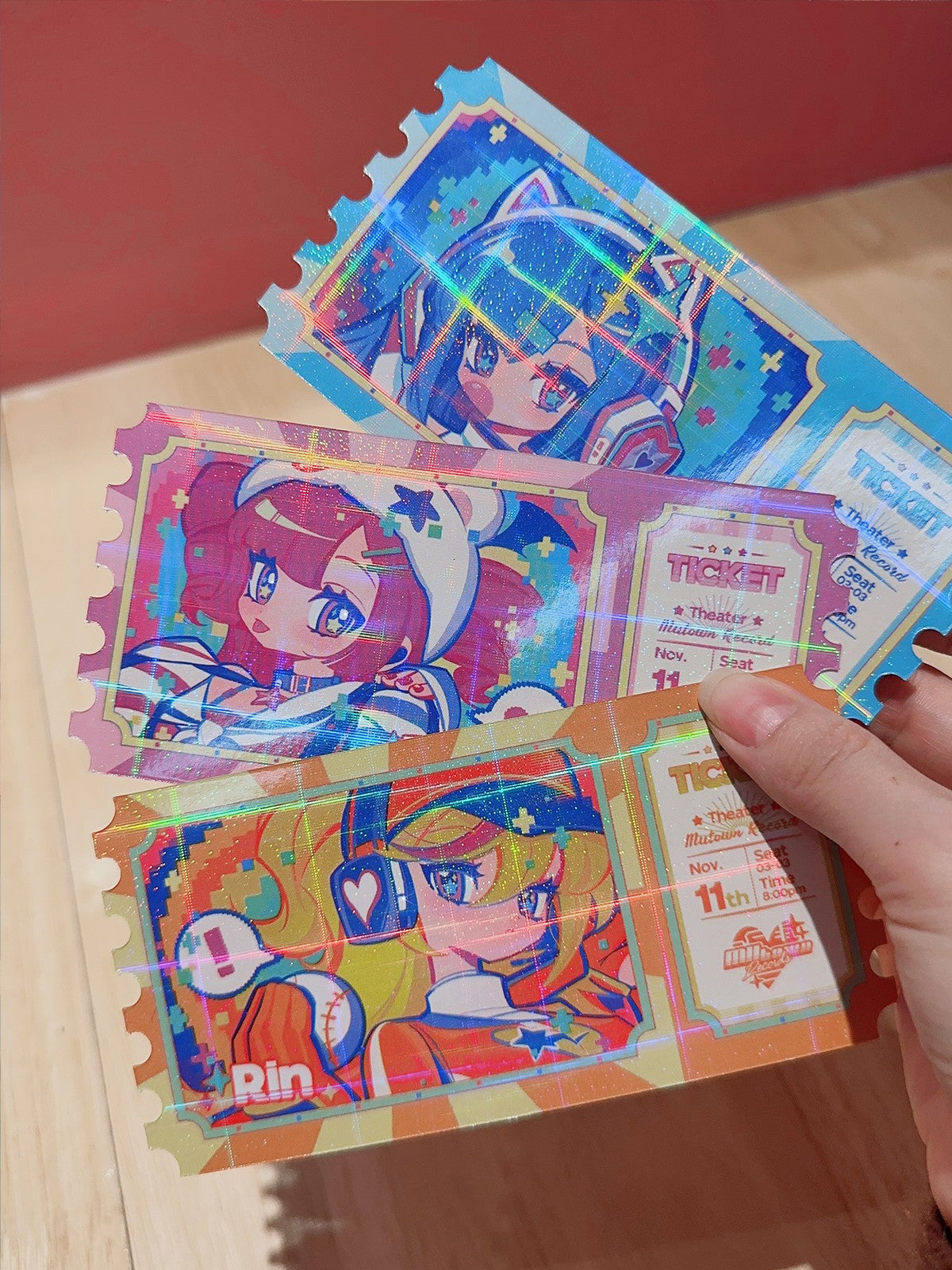 Mutown Laser Ticket Stub
