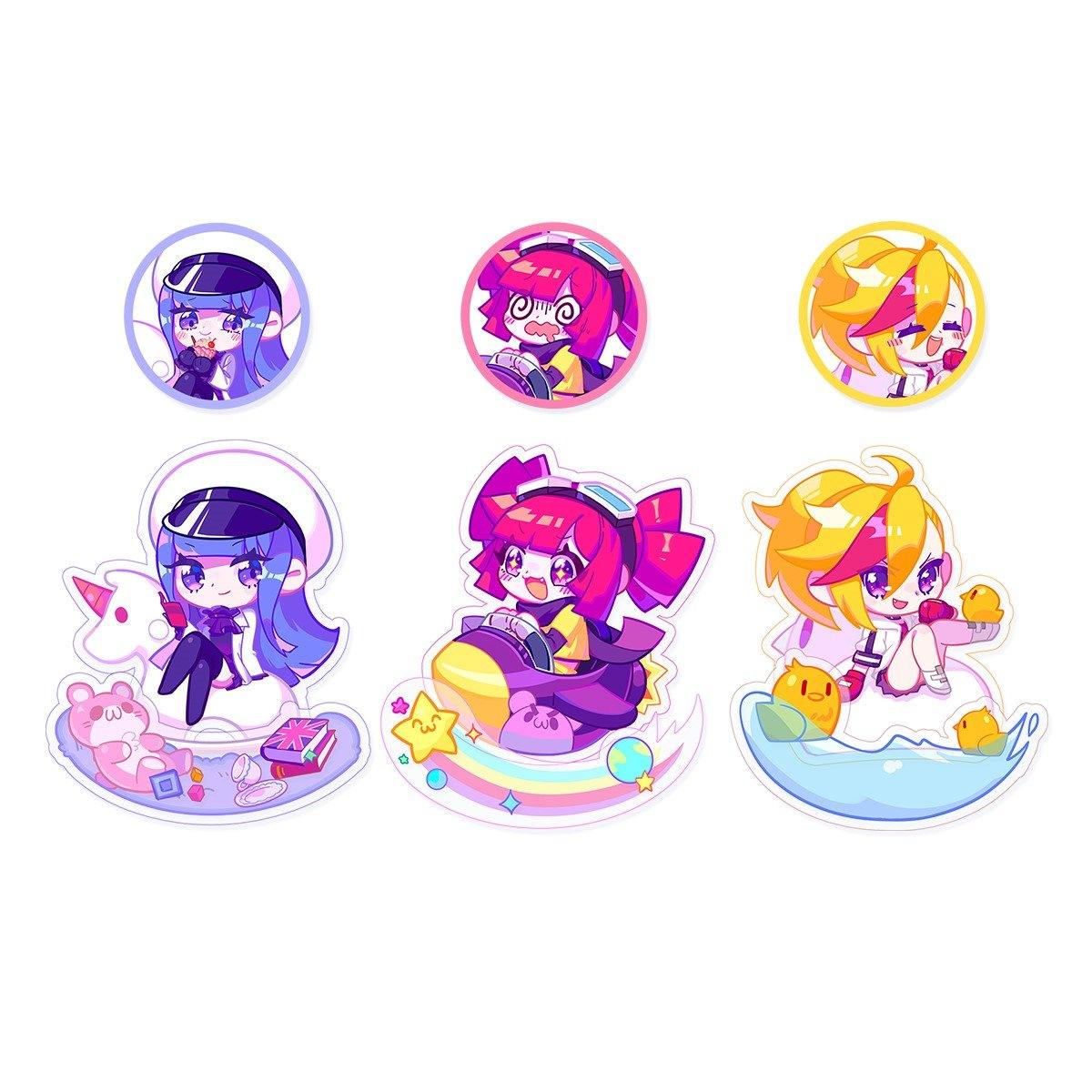 【Muse Dash】摇摇乐 亚克力双面角色立牌 - peropero store