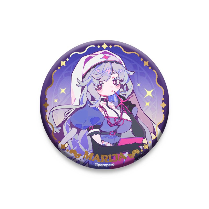 Muse Dash Marija Birthday 2022ver. Gold Stamping Badge