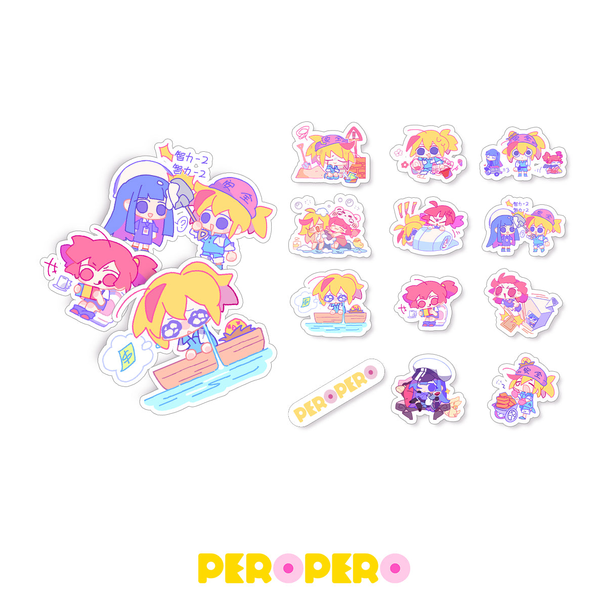 Muse Dash Part-Time Warrior Stickers